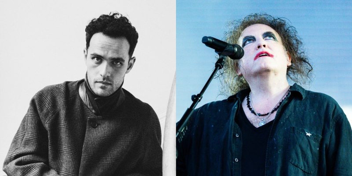 Jordan Rakei and Robert Smith pictured separately