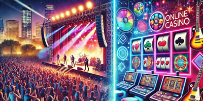 entertainment reimagined: the dynamic blend of online casinos and music events